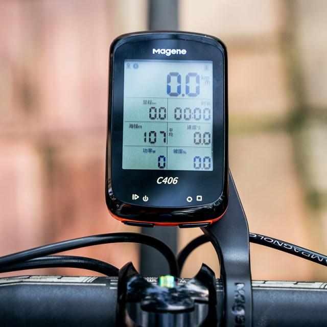 C406防水自転車Gpsスピードメーターバイクコンピューター英語版スピード走行距離計ANT+_15