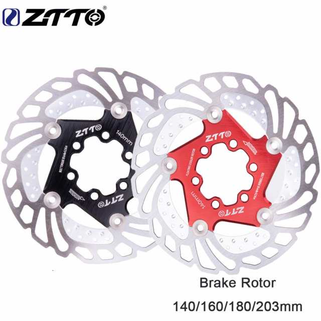 ZTTO MTB DH自転車ディスクブレーキ冷却フローティングローター