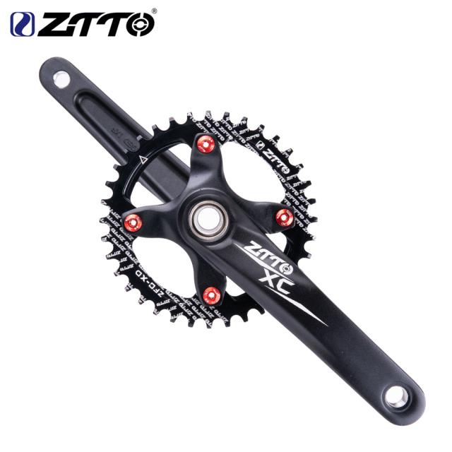 ZTTOマウンテンバイク自転車左右クランクチェーンホイール軸_1