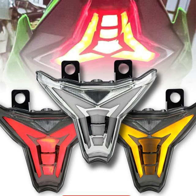 オートバイ統合 Led テールライトリアブレーキランプターンシグナルアセンブリ Ninja Zx-10r と互換性の通販は 5,373円