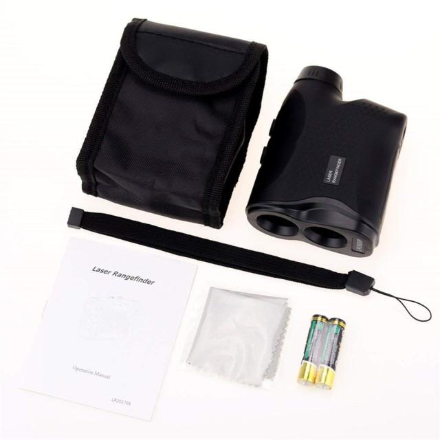 600m ゴルフ 距離計 6x 高精度 光学レンズ 低消費電力 望遠鏡距離計の