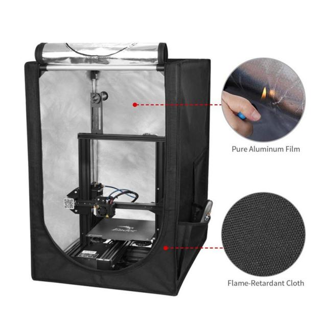 3Dプリンターテント 断熱ボックス 難燃性 恒温保護カバー 48×60×73cmの通販は 6,851円