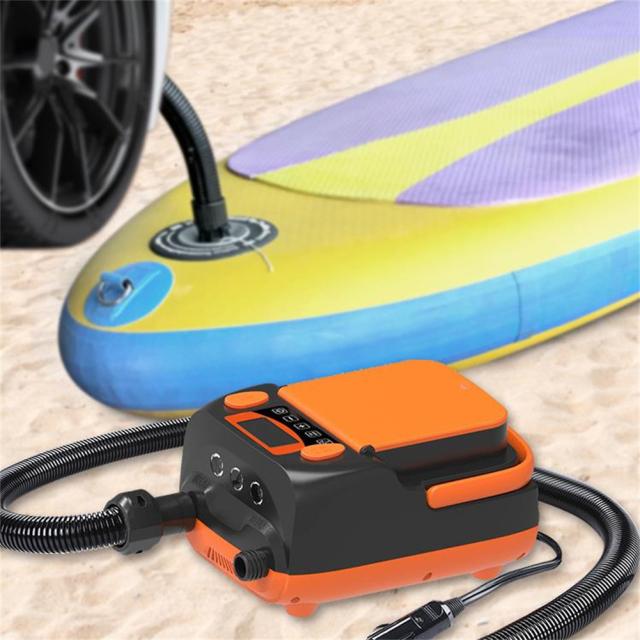 カヤック用インフレータポンプ12v高圧セグメント化インフレーション