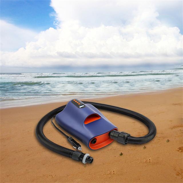 インフレータブルパドルボードボート用Sup電動エアポンプ高圧エアインフレータ