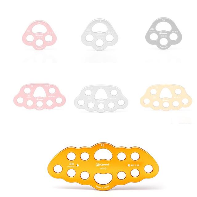 12穴フォースベアリングアンカー登山設備フィンガーフォースボードロッククライミングロープセパレーター 12穴フォースベアリングアンカー登山設備フィンガーフォースボード