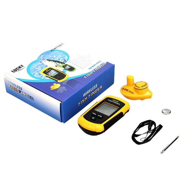 ポータブル魚群探知機 125khz 90 広角ハンドヘルド ワイヤレス