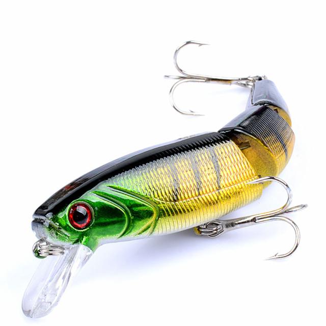 ミノー ルアー 15個セット 5 個 11.5 センチメートル/15 グラム 3 ジョイントセクション人工釣り