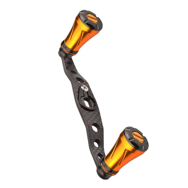 リール交換用パワーハンドルノブハンドルグリップパーツ金属釣りスピニングリールハンドルアブラウンドベイト用グリップ (青) 釣りリール用ペンパワーハンド 美品 シマノ パワーグリップL ハンドルノブ 2個セット 左ハンドル用