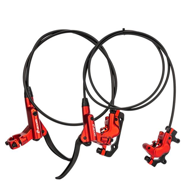 4 ピストン オイル ブレーキ マウンテン バイクの前部後部オイル