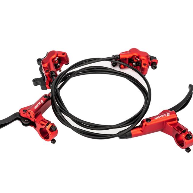 4 ピストン オイル ブレーキ マウンテン バイクの前部後部オイル