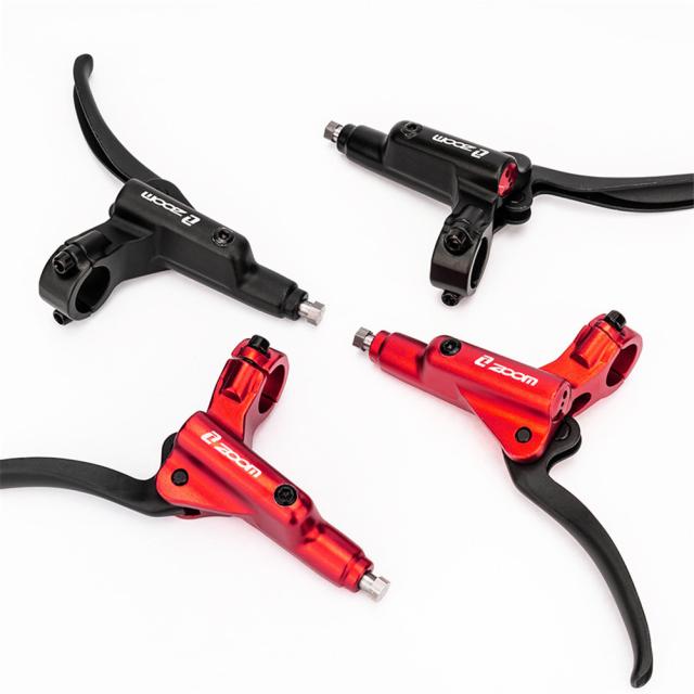 1 ペア 4 ピストン マウンテン バイク ブレーキ フロント リア スプリット油圧ディスク ブレーキ セット アルミ合金部品 1 ペア 4 ピストン マウンテン バイク ブレーキ フロント リア