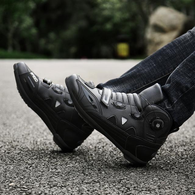 Sidi 近く Biker 黒 レザー バイクブーツ 売買されたオークション情報 
