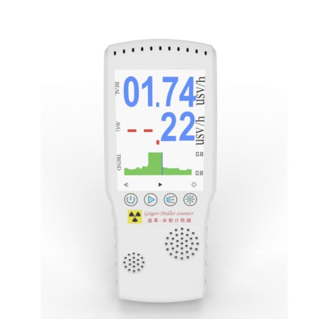 核放射線テスター ガイガー カウンター コア放射線検出器 Led ディスプレイ付きホーム放射線用ポータブル高精度検出器