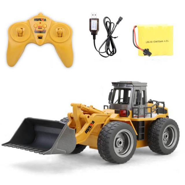 HuiNa 15206 1/18RC メタルブルドーザー 充電モデル リモート エクスカベーター RCカー おもちゃ キッズ クリスマスギフト