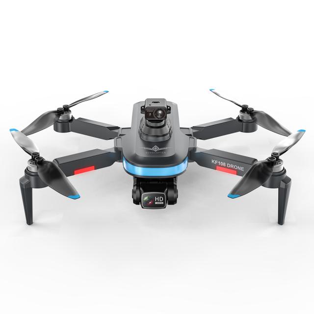 Rc Gps ドローン 4k Hd デュアル カメラ ブラシレス モーター 360° 障害物回避 Kf108 Max / Kf108 プロフェッショナル Rc Quadcopter Vs L900