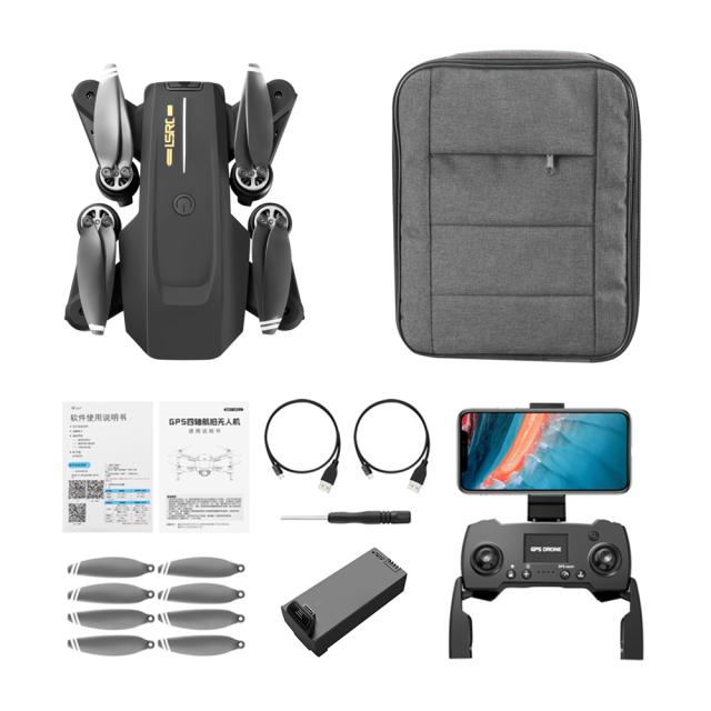 Ls38ドローンFpvGps 5g Wifi 6kHdカメラプロフェッショナル航空写真ブラシレスモーターRc折りたたみ式クワッドコプター 19,183円