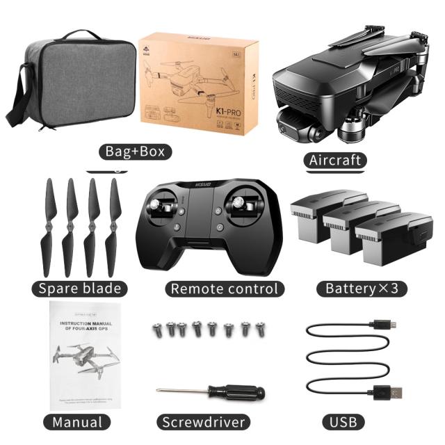 K1 Pro Gps Drone Professional2軸ジンバルカメラ90度調整可能ドローンKf107長距離ドローンPkSg906 Pro K1 Pro Gps Drone Professional2軸ジンバルカメラ90度調整可能ドローンKf107長距離ドローンPkSg906 Pro