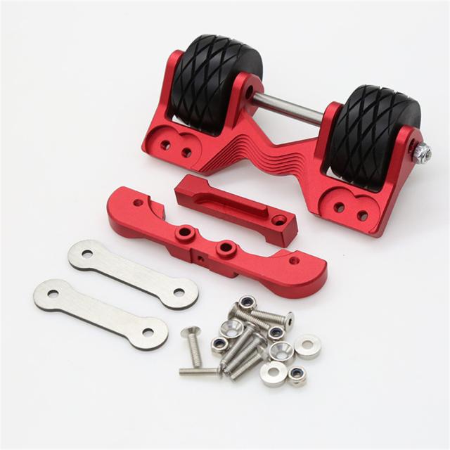 Rc カー後輪アルミ合金調整可能な角度ホイールアップグレード