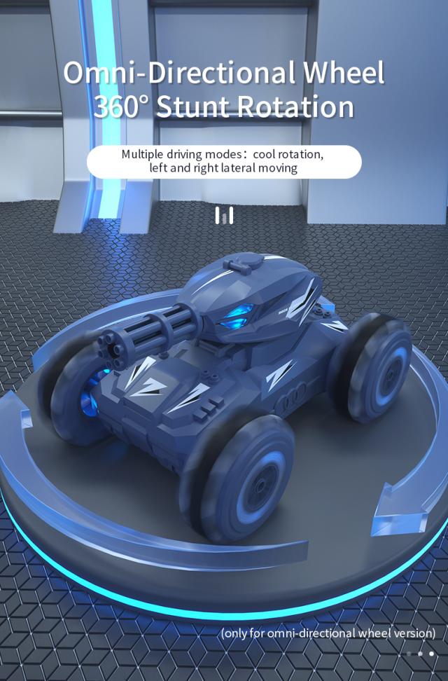 Q126 リモートコントロールカースプレータンクライトプログラミングドリフトカー子供のおもちゃクリスマス誕生日プレゼント