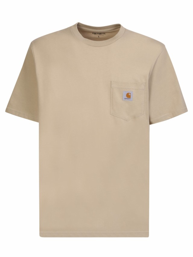 CARHARTT カーハート ベージュ Beige Tシャツ メンズ 春夏2023 I030434 0VZXX 【関税・送料無料】【ラッピング無料】  ia｜au PAY マーケット