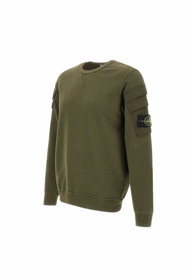 STONE ISLAND ストーン アイランド グリーン GREEN トレーナー メンズ 秋冬2023 791560577 V0058  【関税・送料無料】【ラッピング無料】 ｜au PAY マーケット