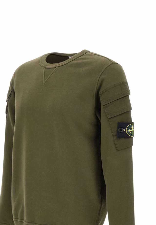 STONE ISLAND ストーン アイランド グリーン GREEN トレーナー メンズ 秋冬2023 791560577 V0058  【関税・送料無料】【ラッピング無料】 ｜au PAY マーケット