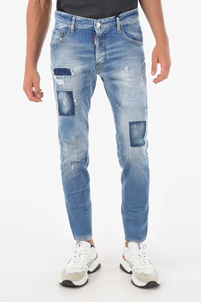 海外 DSQUARED2 ディースクエアード Blue デニム S74LB0975 S30664 470