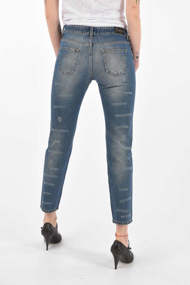 PHILIPP PLEIN フィリッププレイン デニム A18C WDT0848 PDE004N 08BS レディース SEQUINED DETAIL  BOYFRIEND DENIMS 【関税・送料無料】｜au PAY マーケット