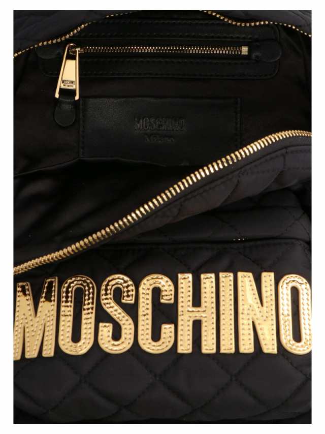 MOSCHINO モスキーノ ブラック Nero バックパック レディース 秋冬2023 B76088201 2555  【関税・送料無料】【ラッピング無料】 ia｜au PAY マーケット