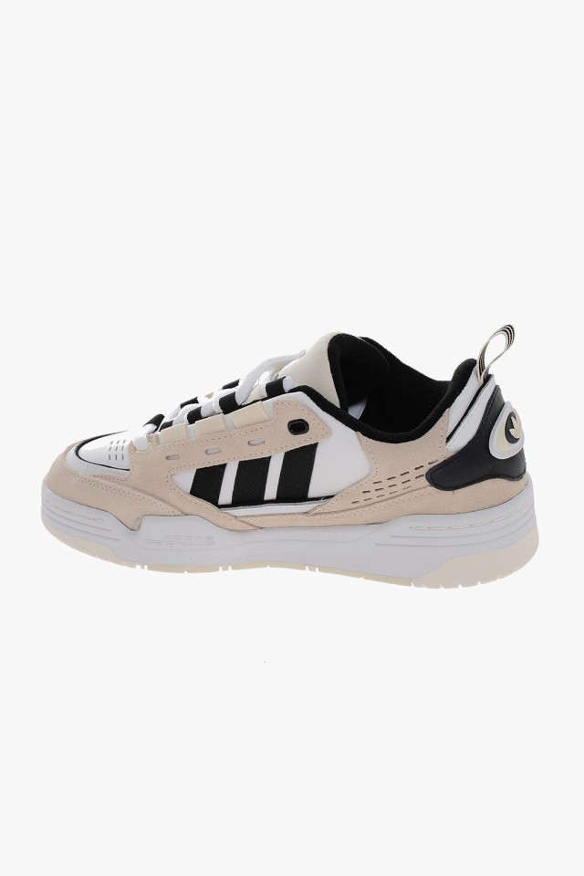 ADIDAS アディダス Beige スニーカー GY5953LE/K WHT レディース LEATHER AND FABRIC ADI2000  LOW TOP SNEAKERS WITH CONTRASTING 【関税｜au PAY マーケット