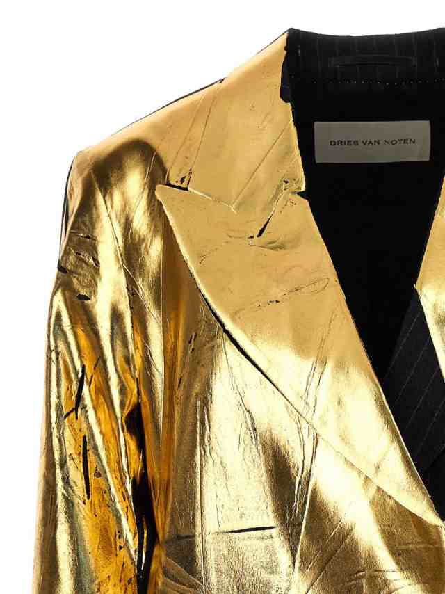 DRIES VAN NOTEN ドリス ヴァン ノッテン イエロー Giallo ジャケット レディース 秋冬2023 2320104257180  901 【関税・送料無料】【ラッ｜au PAY マーケット