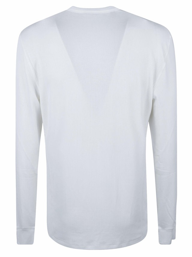 TOM FORD トム フォード ホワイト White Tシャツ メンズ 秋冬2023 JHL009 JMV011F23AW002  【関税・送料無料】【ラッピング無料】 ia｜au PAY マーケット