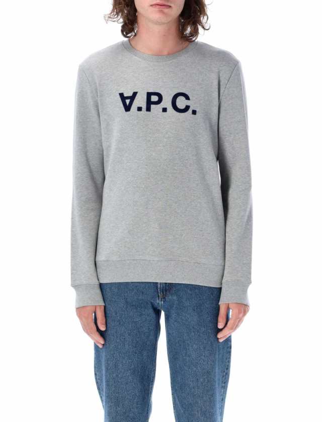 A.P.C. アーペーセー グレー GREY トレーナー メンズ 秋冬2023