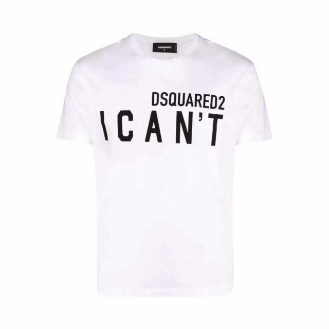 DSQUARED2 ディースクエアード ホワイト White Tシャツ メンズ 春夏