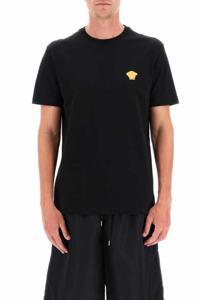 VERSACE ヴェルサーチ Nero Tシャツ メンズ 秋冬2023 1008481 1A084891B000 【関税・送料無料】【ラッピング無料】  ia｜au PAY マーケット