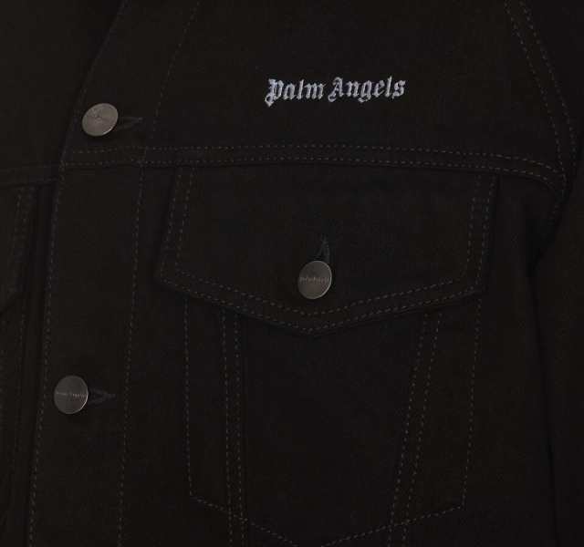 PALM ANGELS パーム エンジェルス ブラック BLACK ジャケット メンズ 秋冬2023 PMYE038F23DEN002 1001  【関税・送料無料】【ラッピング無｜au PAY マーケット