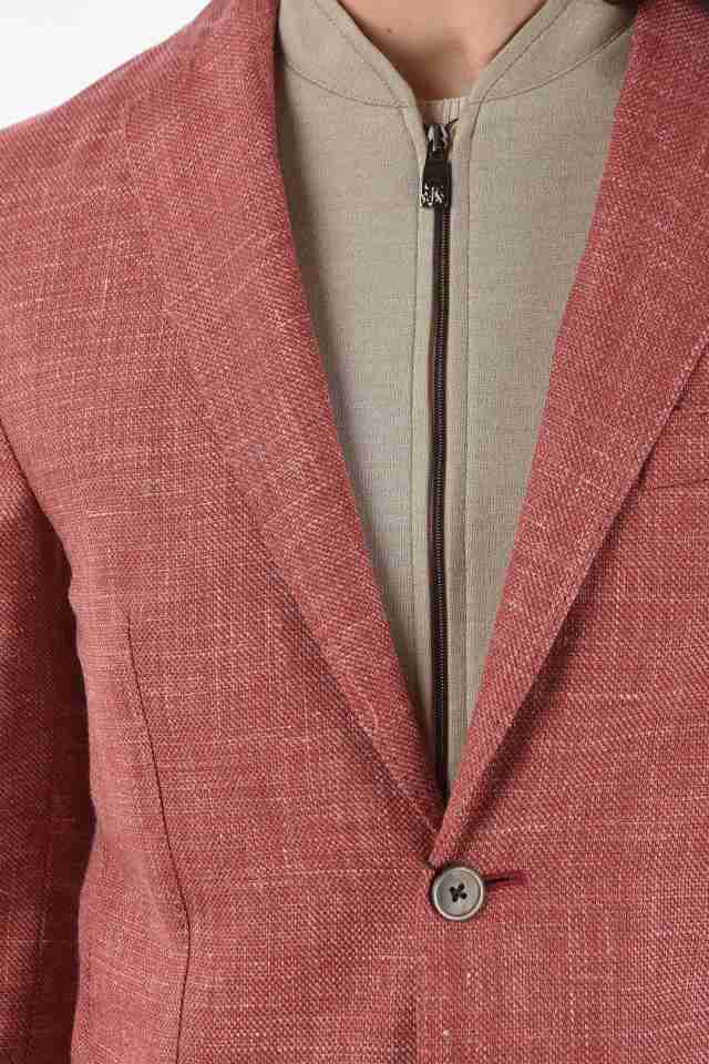 CORNELIANI コルネリアーニ Red ジャケット 87X560 1116229 041 メンズ 2-BUTTONS SPORTSWEAR  BLAZER WITH REMOVABLE CHEST PIECE 【関税｜au PAY マーケット