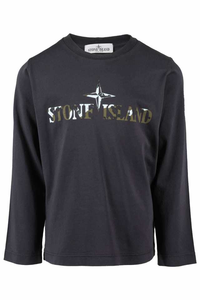 STONE ISLAND JUNIOR ストーン アイランド Navy Blue トップス ボーイズ 秋冬2023 791621151|093  V0020 NAVY BLUE 【関税・送料無料】【｜au PAY マーケット