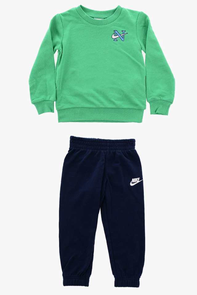 NIKE KIDS ナイキ オールインワン 86K141-U90 ボーイズ JOGGERS AND PRINTED BACK CREW-NECK  SWEATSHIRT SET 【関税・送料無料】【ラッピ｜au PAY マーケット