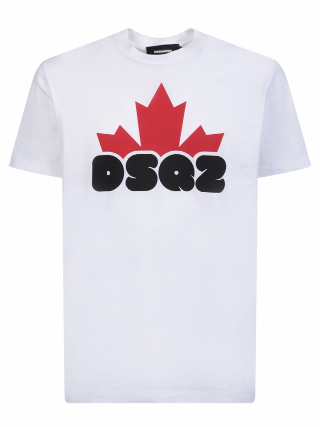 DSQUARED2 ディースクエアード White Tシャツ メンズ 秋冬2023 S74GD1159 S23009 100  【関税・送料無料】【ラッピング無料】 ia｜au PAY マーケット