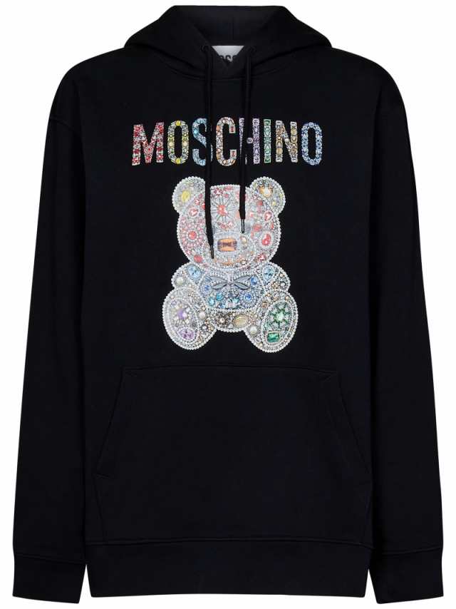 MOSCHINO モスキーノ ブラック Black トレーナー レディース 秋冬2023 V17085428 1555  【関税・送料無料】【ラッピング無料】 ia｜au PAY マーケット