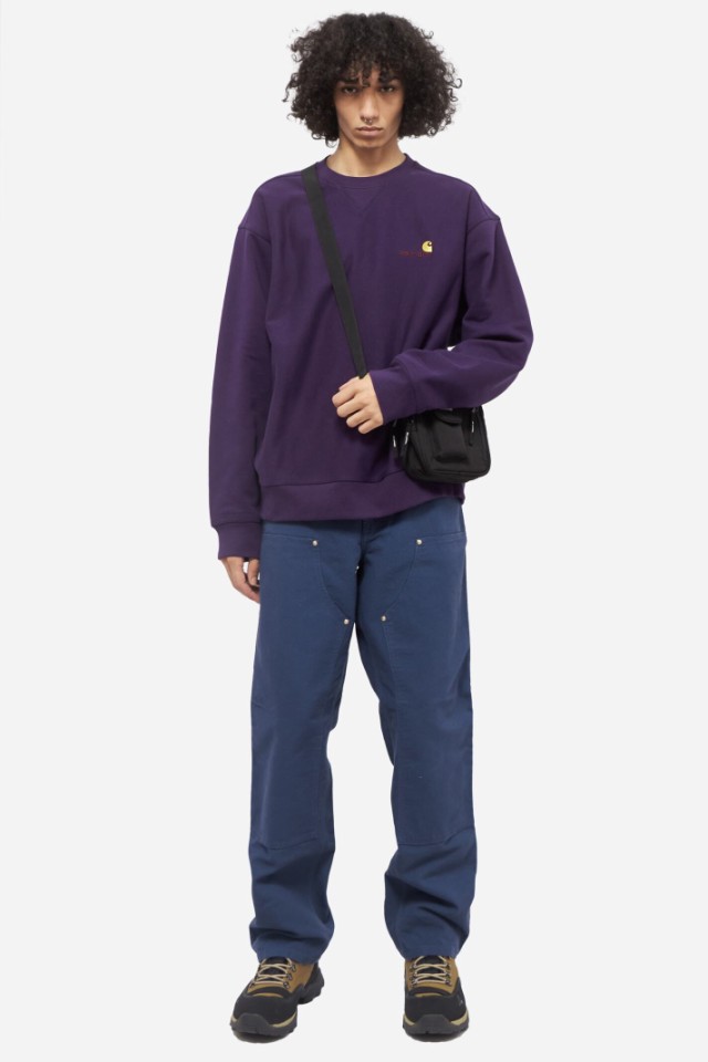 CARHARTT カーハート パープル Viola トレーナー メンズ 秋冬2023 I0254751N8XX 【関税・送料無料】【ラッピング無料】  ia｜au PAY マーケット