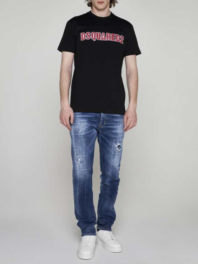 DSQUARED2 ディースクエアード BLACK Tシャツ メンズ 秋冬2023 S23009 S74GD1164 900  【関税・送料無料】【ラッピング無料】 ia｜au PAY マーケット