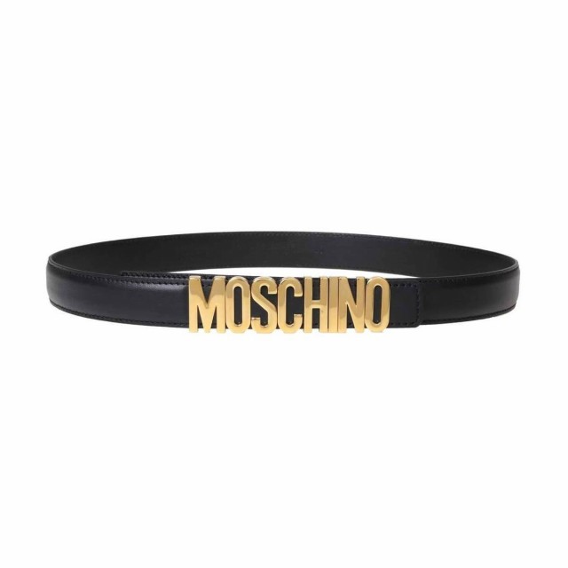 MOSCHINO モスキーノ ブラック Nero ベルト レディース 春夏2023 8006 8001A0555 【関税・送料無料】【ラッピング無料】  ia｜au PAY マーケット