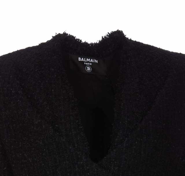 BALMAIN バルマン ブラック Black ジャケット レディース 秋冬2023 SK540XF91 0PA 【関税・送料無料】【ラッピング無料】  ia｜au PAY マーケット