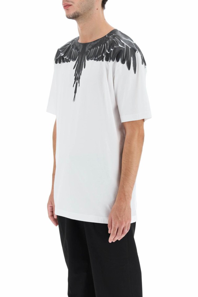 MARCELO BURLON マルセロ バーロン ホワイト WHITE Tシャツ メンズ 秋冬2023 CMAA018C99JER001 0110  【関税・送料無料】【ラッピング無料｜au PAY マーケット