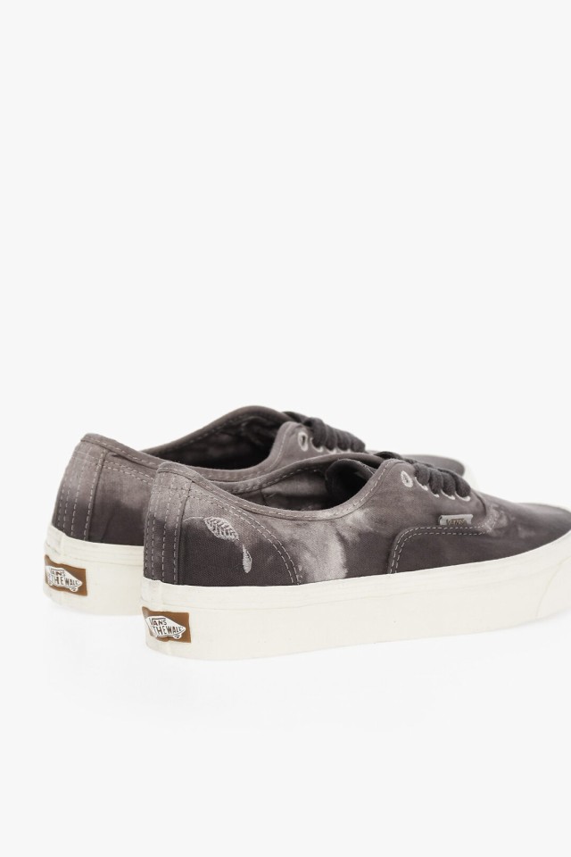 VANS ヴァンズ Gray スニーカー VN0A5KX4DGR1 メンズ DIP DYE EFFECT FABRIC AUTHENTIC 44 D  LOW TOP SNEAKERS 【関税・送料無料】【ラッ｜au PAY マーケット