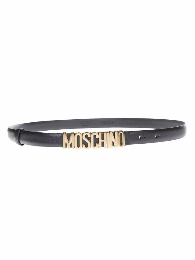 MOSCHINO モスキーノ ブラック Black ベルト レディース 秋冬2023 8008