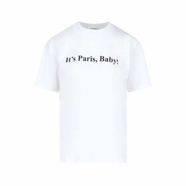 VICTORIA BECKHAM ヴィクトリアベッカム White Tシャツ レディース 春