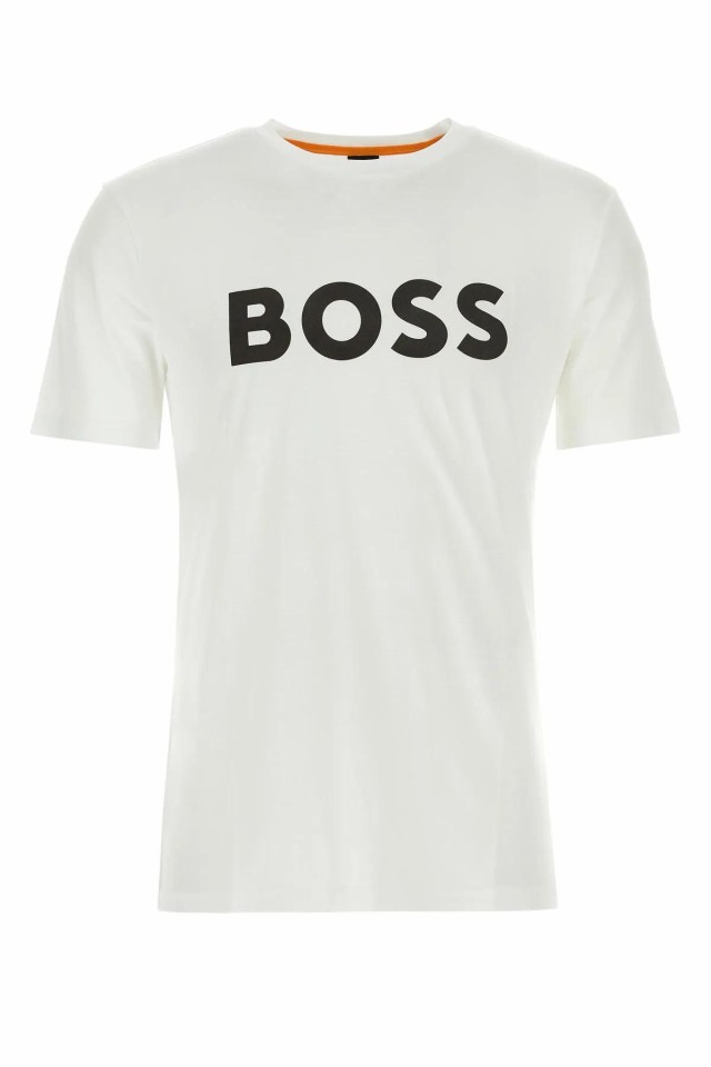 HUGO BOSS ヒューゴボス ホワイト WHITE Tシャツ メンズ 秋冬2023 50481923 102 【関税・送料無料】【ラッピング無料】  ia｜au PAY マーケット